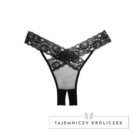 Allure Desie - bielizna z wycięciem, koronka, czarne, S/M Allure