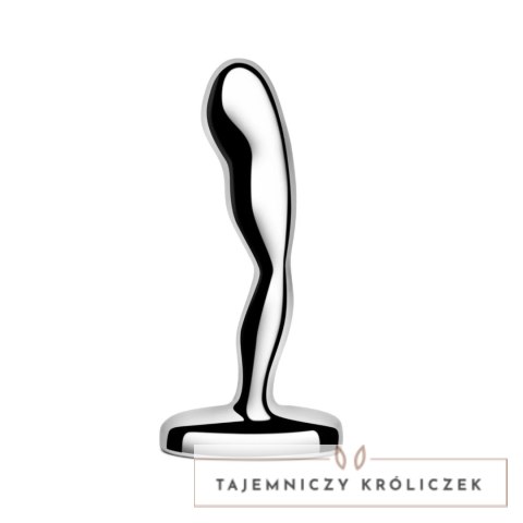 B-Vibe Stainless Steel Plug Prostatyczny z Bezpiecznym Uchwytom B-Vibe
