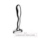 B-Vibe Stainless Steel Plug Prostatyczny z Bezpiecznym Uchwytom B-Vibe