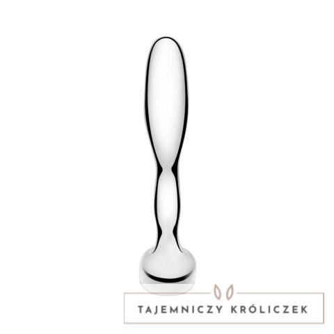 B-Vibe Stainless Steel Plug Prostatyczny z Bezpiecznym Uchwytom B-Vibe