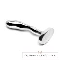 B-Vibe Stainless Steel Plug Prostatyczny z Bezpiecznym Uchwytom B-Vibe