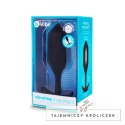 B-Vibe Vibrating Snug Plug 5 Black - anatomiczna wtyczka z funkcją wibracji B-Vibe