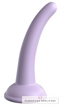 Dillio Platinum Curious Five 14,6 cm silikonowy zakrzywiony fioletowy Dillio Platinum