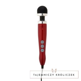 Doxy Wand Number 3 Czerwony masażer USB-C kompaktowy 28cm Doxy