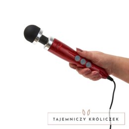 Doxy Wand Number 3 Czerwony masażer USB-C kompaktowy 28cm Doxy