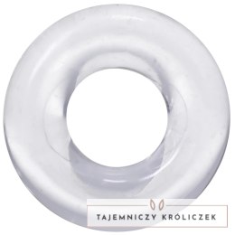 Doc Johnson Donut 3X silikonowy pierścień intymny elastyczny czarny Doc Johnson