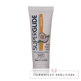 HOT Superglide Waterbased żel intymny spożywczy 75 ml smakowy HOT