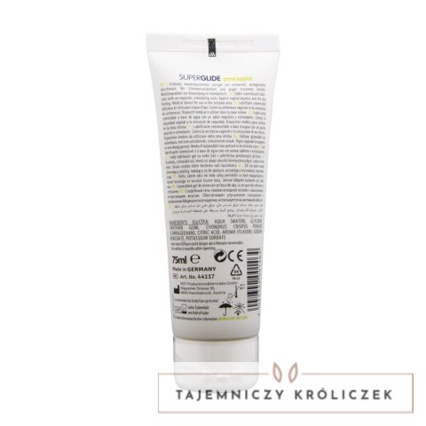 HOT Superglide żel intymny wodny jadalny smakowy 75 ml HOT