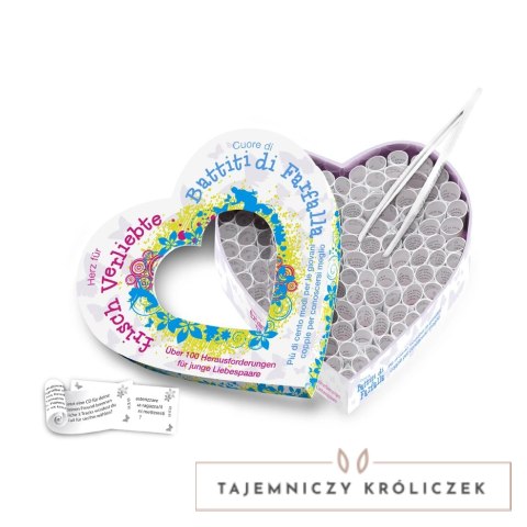 Herz & Cuore - Zestaw 100 Wyzwań dla Młodych Par, wersja DE-IT Tease & Please