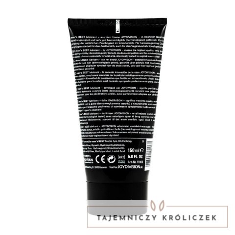 Joydivision Man's Best żel nawilżający dla mężczyzn 150 ml Joydivision