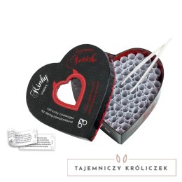 Kinky Heart & Corazon Fetiche - Zestaw 100 wyzwań dla par w pudełku serce Tease & Please