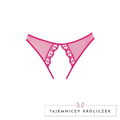 Obsessive Mirabelle Allure figi z siateczką i koronką czarne M Allure