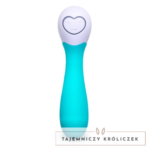 OhMiBod Lovelife Cuddle Mini - kompaktowy masażer G-Spot turkusowy Lovelife by OhMiBod