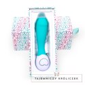 OhMiBod Lovelife Cuddle Mini - kompaktowy masażer G-Spot turkusowy Lovelife by OhMiBod