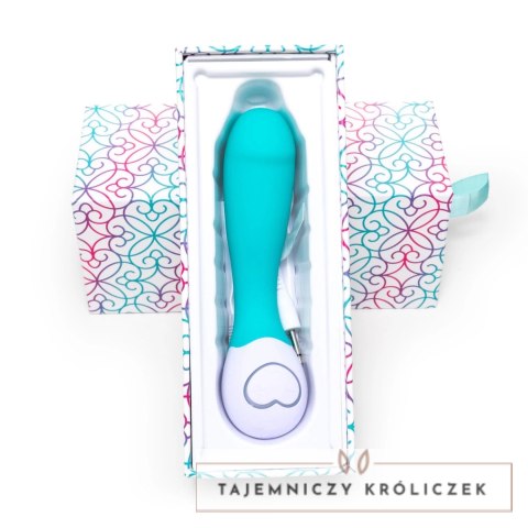 OhMiBod Lovelife Cuddle Mini - kompaktowy masażer G-Spot turkusowy Lovelife by OhMiBod