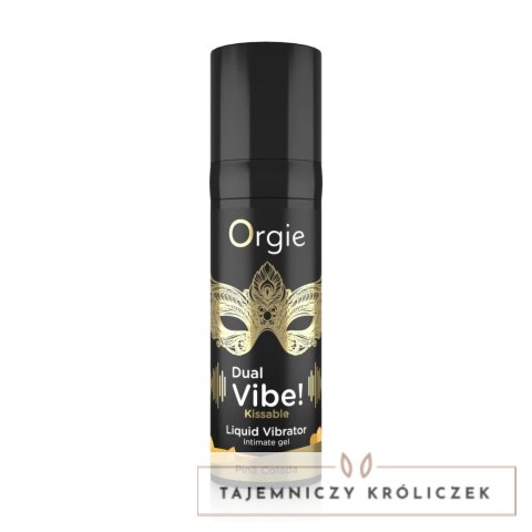Orgie Dual Vibe Lubrykant Pina Colada 100ml tropikalny aromat Orgie