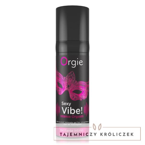 Orgie Electric Fellatio Błyszczyk do ust z efektem wibracji 15ml Orgie