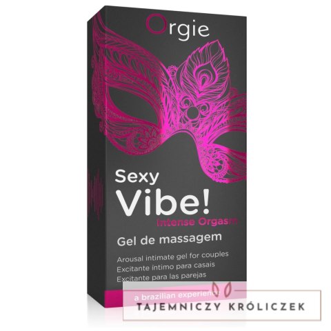 Orgie Electric Fellatio Błyszczyk do ust z efektem wibracji 15ml Orgie