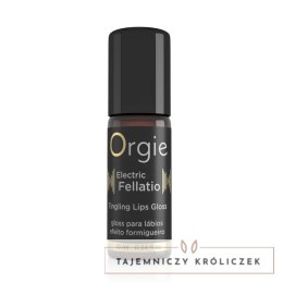 Orgie Electric Fellatio Lip Gloss 10ml - błyszczyk z efektem wibracji Orgie