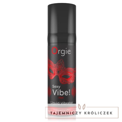 Orgie Electric Fellatio błyszczyk do ust z efektem wibrującym 15 ml Orgie