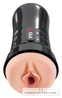 PDX Extreme Wet Pussies Super Juicy Czarna maszyna intymna Fanta Flesh Pipedream