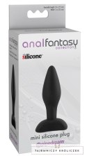 Pipedream Anal Fantasy Mini Plug silikonowy 7,5 cm czarny Anal Fantasy