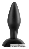 Pipedream Anal Fantasy Mini Plug silikonowy 7,5 cm czarny Anal Fantasy