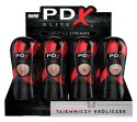 Pipedream PEE Vibrating Stroker Display - zestaw z funkcją wibracji, 17,5 cm PDX