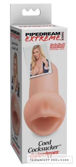 Pipedream PET model ustny cielisty 12,4 cm - ręczna maszyna intymna TPR Pipedream