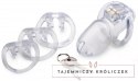 XR Brands Clear Captor Small - przezroczysta klatka z kluczami ABS XR Brands