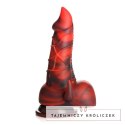 XR Brands Diablo silikonowy model anatomiczny czerwono-czarny 22,9 cm XR Brands