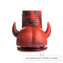 XR Brands Diablo silikonowy model anatomiczny czerwono-czarny 22,9 cm XR Brands