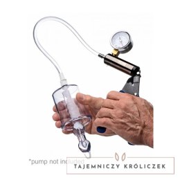 XR Brands - System prożniowy do stymulacji analnej z żebrowaną powierzchnią XR Brands