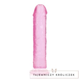 RealRock Crystal Clear 23 cm - Model z Przyssawką, Transparentny RealRock by Shots