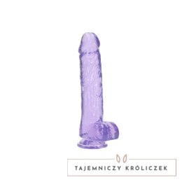 RealRock Crystal Clear model z anatomiczną podstawą 25,4 cm RealRock by Shots