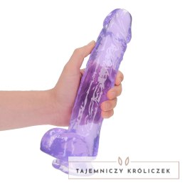 RealRock Crystal Clear model z anatomiczną podstawą 25,4 cm RealRock by Shots