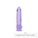 RealRock Crystal Clear model z anatomiczną podstawą 25,4 cm RealRock by Shots
