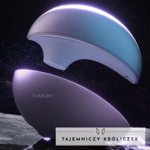 SVAKOM Pulse Galaxy - Stymulator powietrzny 5 trybow, światło LED Svakom