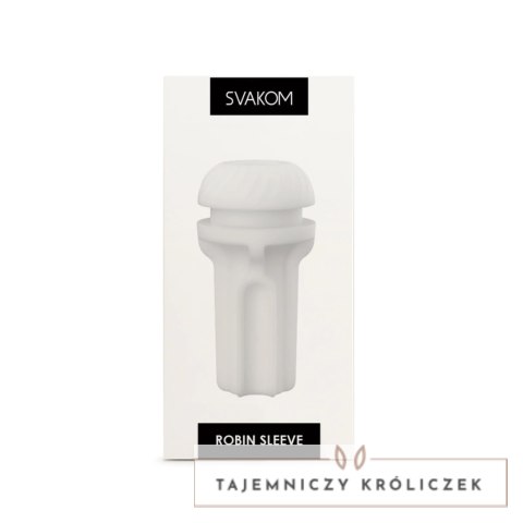 Svakom Robin - Wodoodporna wymienna wkładka do urządzenia intymnego TPE Svakom
