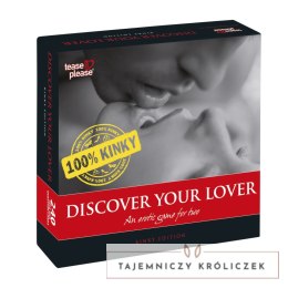 Tease & Please Discover Your Lover 100% Kinky gra dla par EN 240 zadań Tease & Please