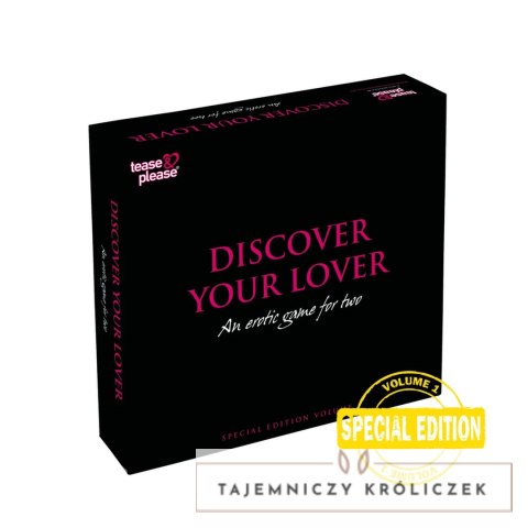 Tease & Please Discover Your Lover Special Edition gra planszowa EN 192 karty Tease & Please