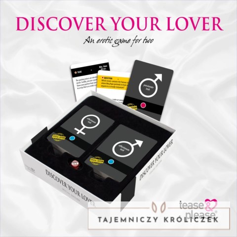 Tease & Please Discover Your Lover Special Edition gra planszowa EN 192 karty Tease & Please