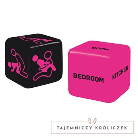 Tease & Please Love Dice Kama Sutra - Zestaw Kości z Pozycjami i Lokalizacjami Tease & Please