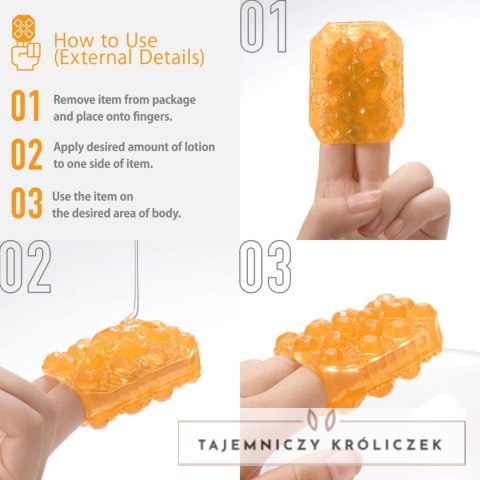 Tenga Uni Emerald Zielony - uniwersalna nakładka intymna, elastyczna Tenga