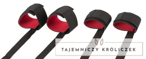 You2Toys Restraint Set - Zestaw czterech regulowanych mankietow z paskami 115 cm You2Toys