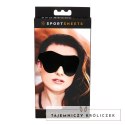 Sportsheets Soft Blindfold Black - miękka opaska na oczy czarna Sportsheets