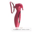Crushious Saci Red - wielofunkcyjny stymulator z przyssawkami Crushious