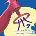 Crushious Saci Red - wielofunkcyjny stymulator z przyssawkami Crushious