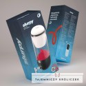 Crushious Slurpy 2w1 Lick & Vibro System Transparentny 22 cm Crushious