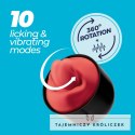 Crushious Slurpy 2w1 Lick & Vibro System Transparentny 22 cm Crushious